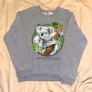 🐨 Save The Wild Life sweatshirt 🐨
